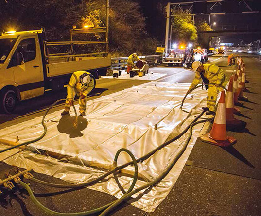 Vacuum Void Grouting