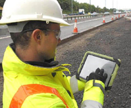 Using an iPad in the field