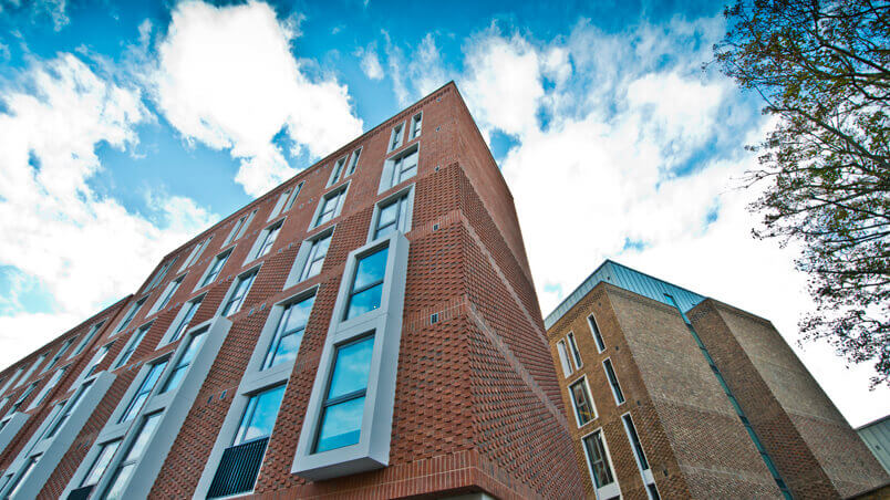 Picture of a student housing block
