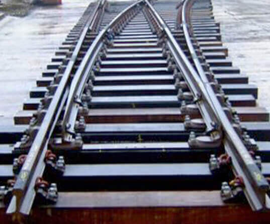 section of track