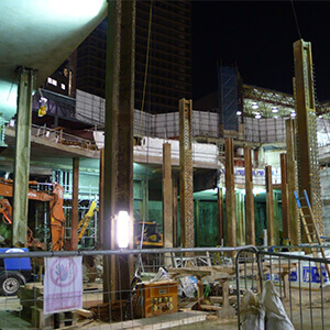 Plunge columns
