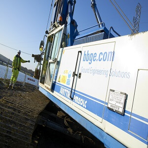 Ground Engineering employee at work