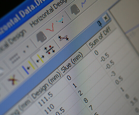 DesignRoute software on screen