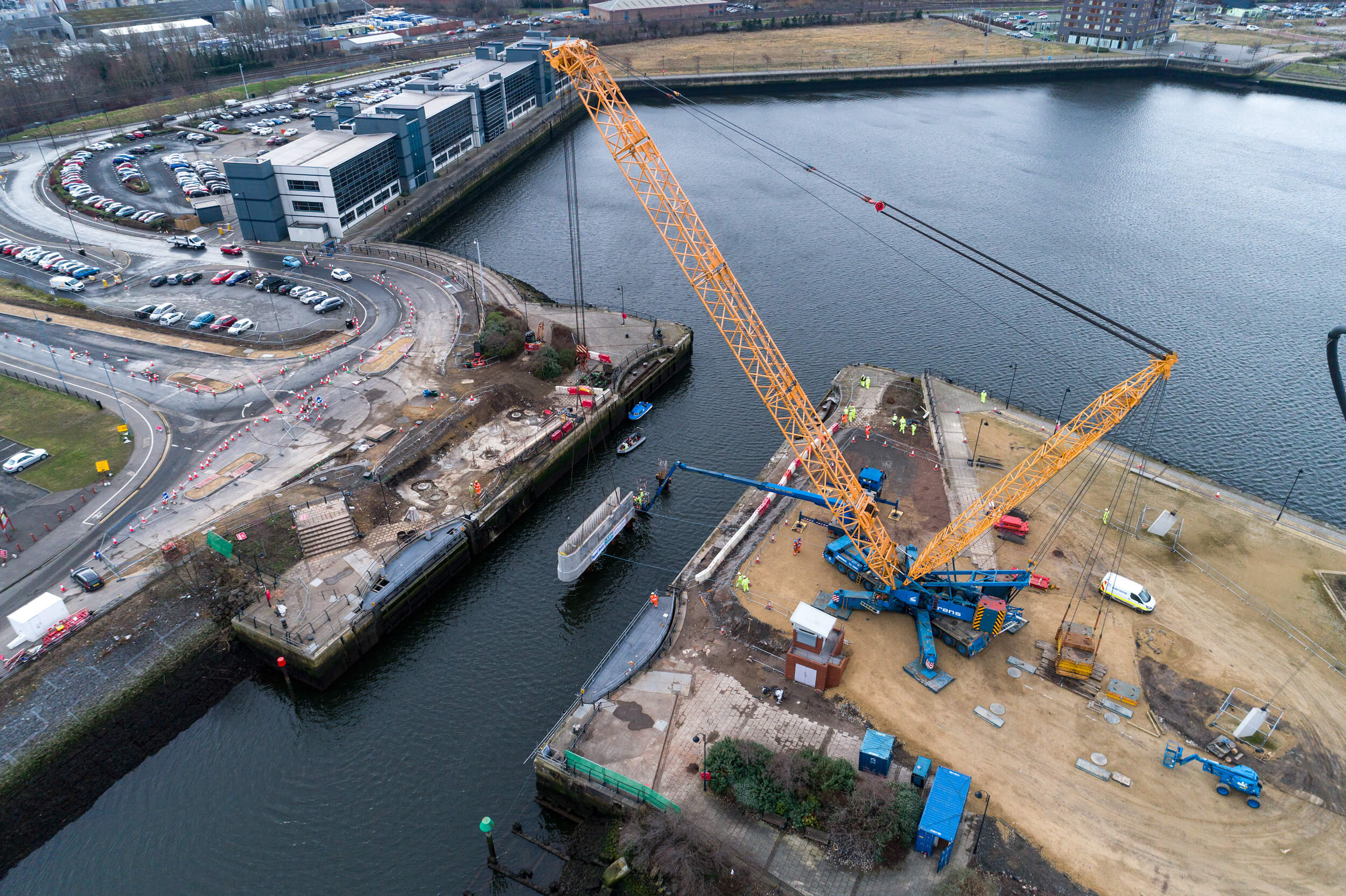 SCAPE Manhattan Bridge project